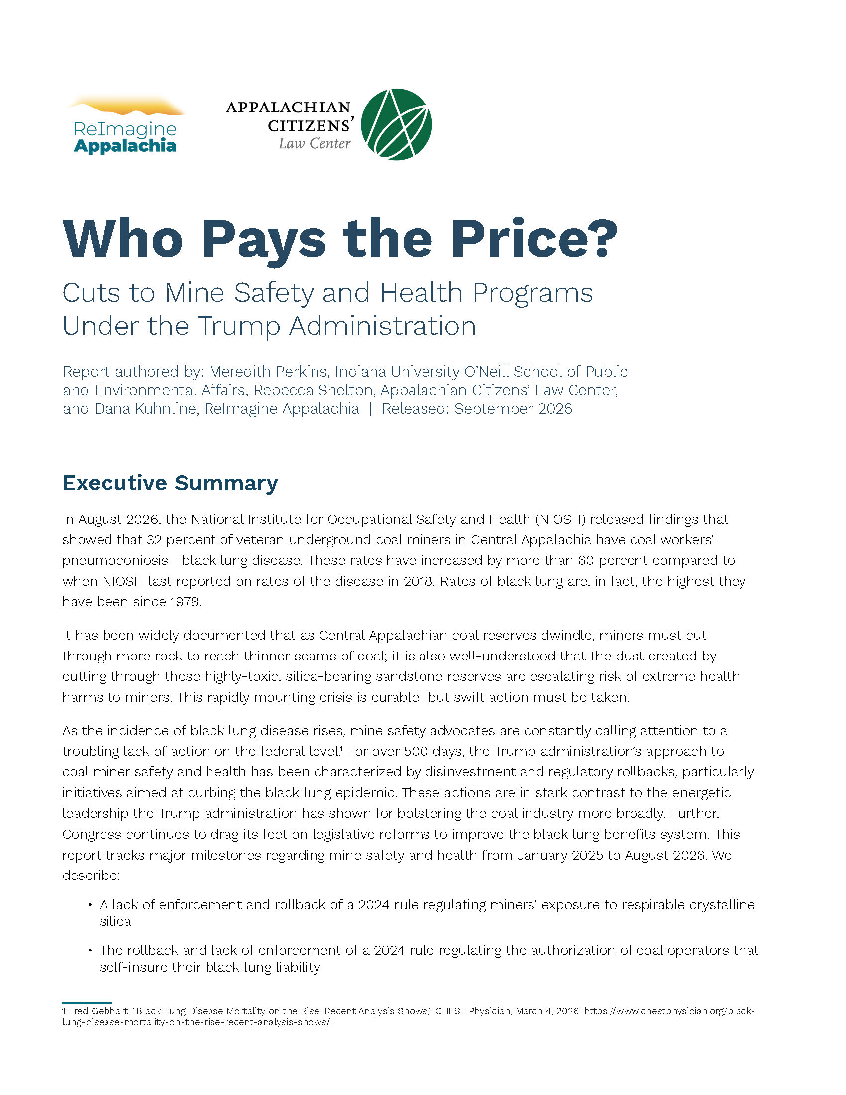 Cover Who Pays the Price
